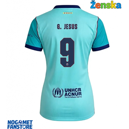Barcelona Gabriel Jesus #9 Rezervni Dres za Ženska 2026-27 Kratak Rukav